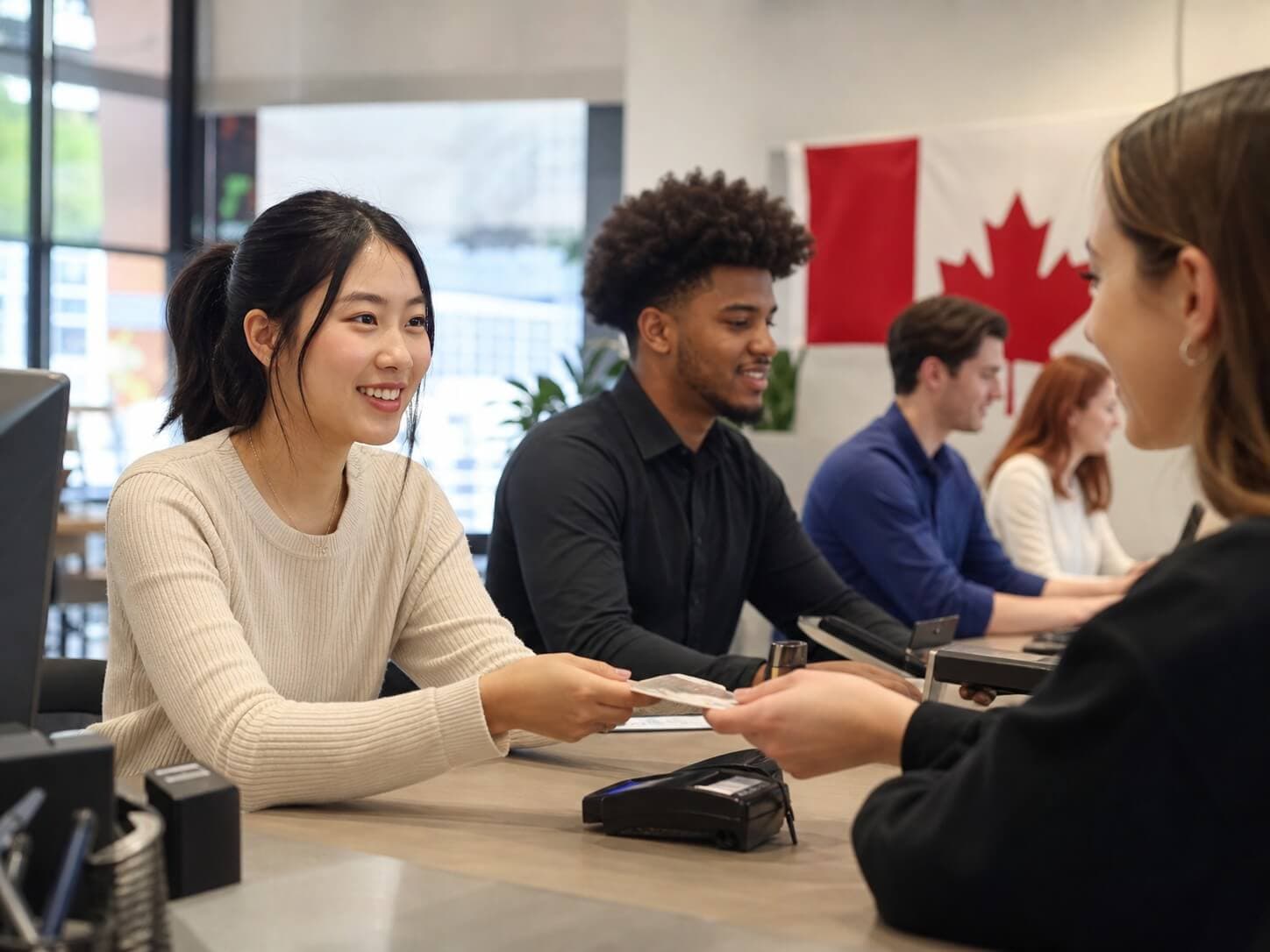 Young employees working in entry-level and early-career roles in Canada